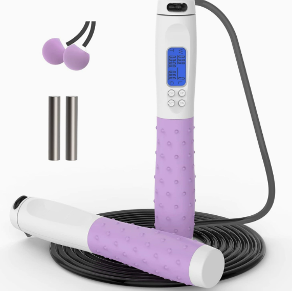 Smart Fitness Jump Rope with Calorie Tracker