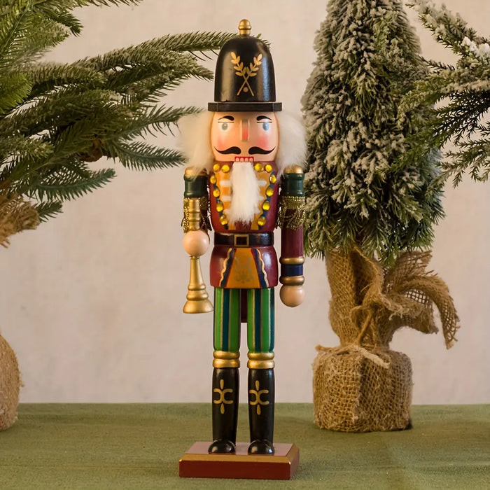 Classic Wooden Christmas Nutcracker Decoration - Cofik