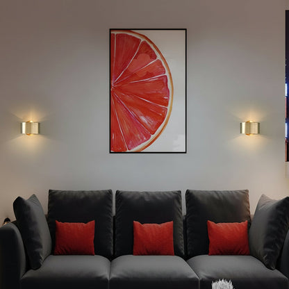Simple Round Gold Wall Lamp