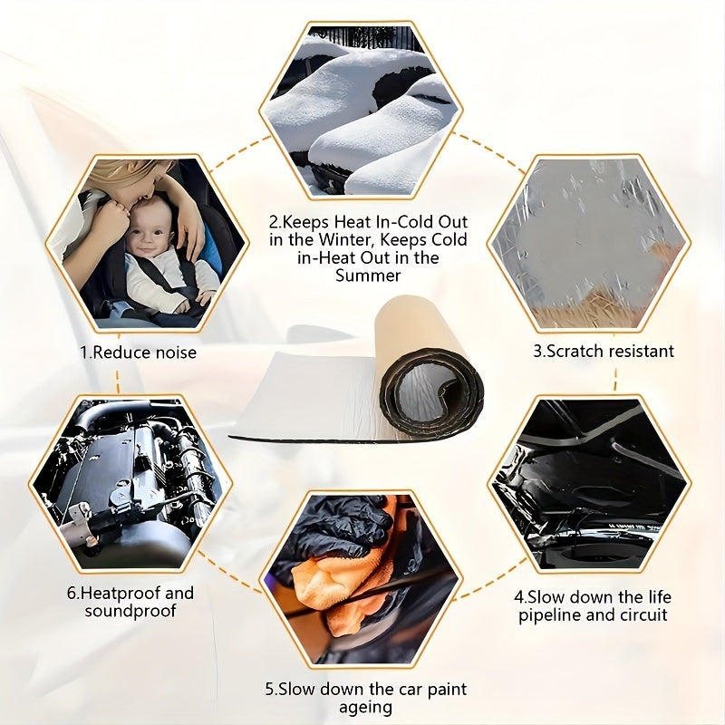 Premium Car Noise Reduction Foam Pad