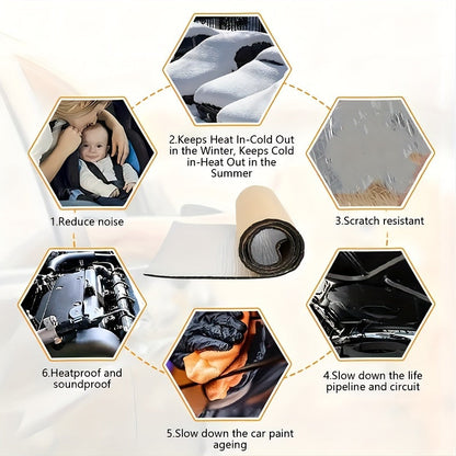 Premium Car Noise Reduction Foam Pad