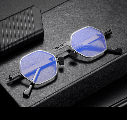 Thin Frame Folding Reading Glasses for Men Women