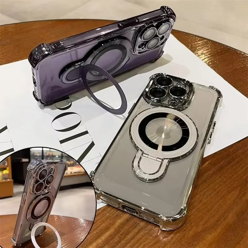 Strong Magnetic iPhone Case with Stand & Extra Protection - Cofik