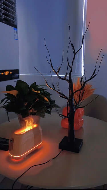 Slim USB Wooden Desk Lamp