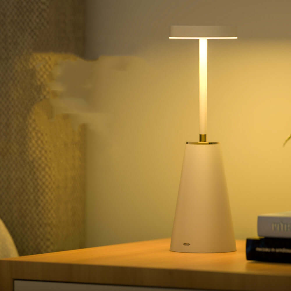 Compact Rechargeable Table Lamp Decor