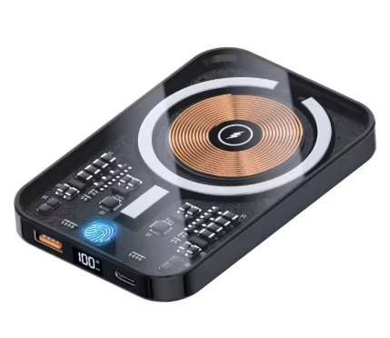Clear Portable Compact Wireless Power Bank - Cofik