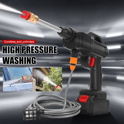 Powerful Wireless Portable Pressure Washer Spray Gun - Cofik