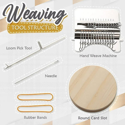 Handmade Weaving Kit - Easy Craft Starter Set