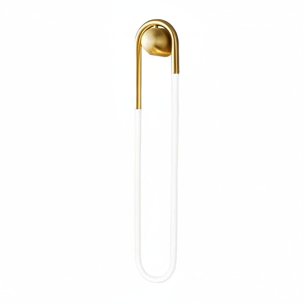 Simple Brass LED Wall Light - Dimmable Bedside Lamp