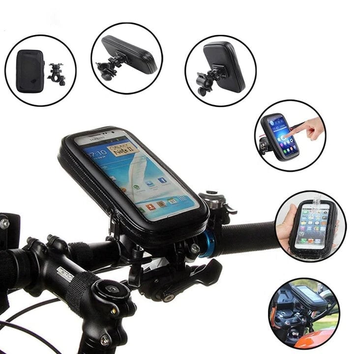 Durable 15W Wireless Bike Phone Holder Mount