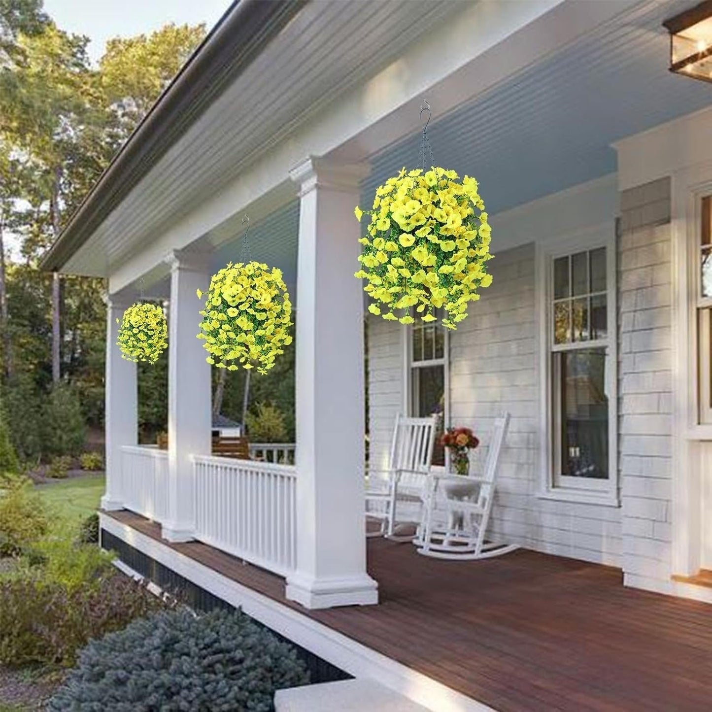 Colorful Outdoor Flower Hanging Planter