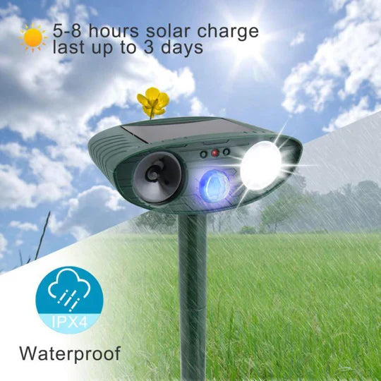 Effective Solar Deer Repellent - Pack of 4