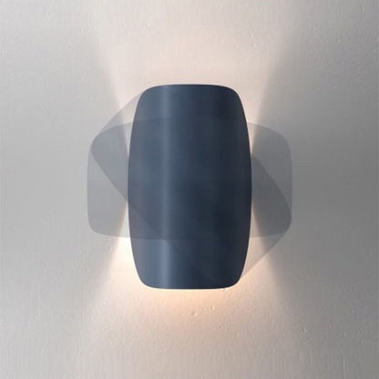 Contemporary Metal LED Color Changing Wall Lamp
