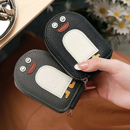 Fun Penguins PU Card Holder Wallet