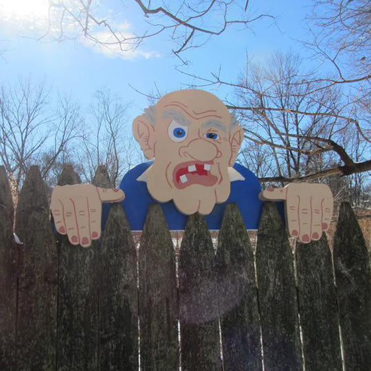Funny Garden Lady and Man Yard Decor