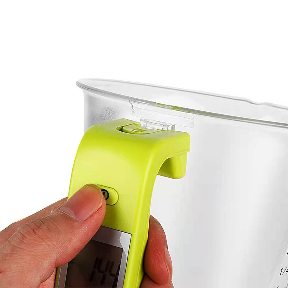 Accurate Digital Kitchen Scale Cup with LCD Display