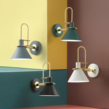 Contemporary Brass LED Wall Lamp