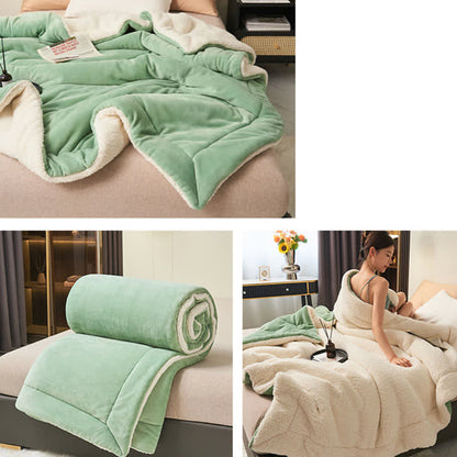 Plush Reversible Square Area Rug – Dense & Cozy