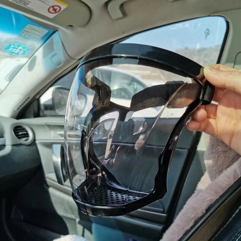 Clear Protective Full Face Guard Mask