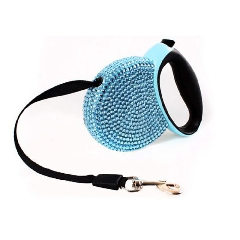 Sparkling Pet Leash with Glittering Studs for Small Pets - Cofik
