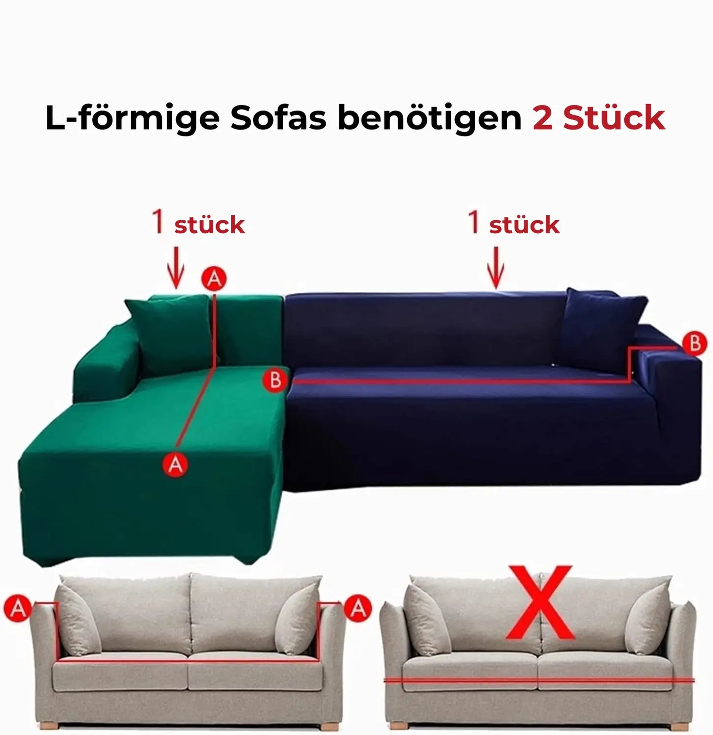 Stretchy Soft Couch Slipcover