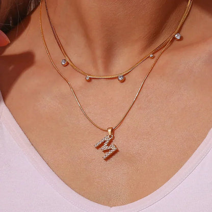 Delicate Silver Herringbone Chain Choker Necklace
