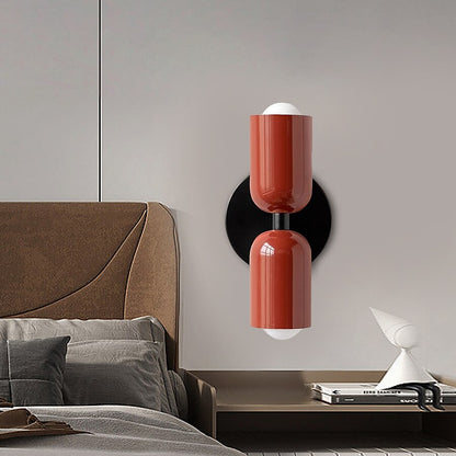 Contemporary Dual Head LED Wall Lamp