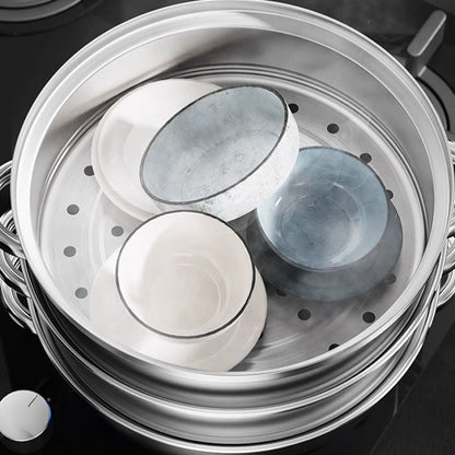 3-Tier Food Steamer Basket Set