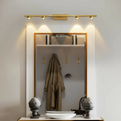 Contemporary Bronze LED Wall Light