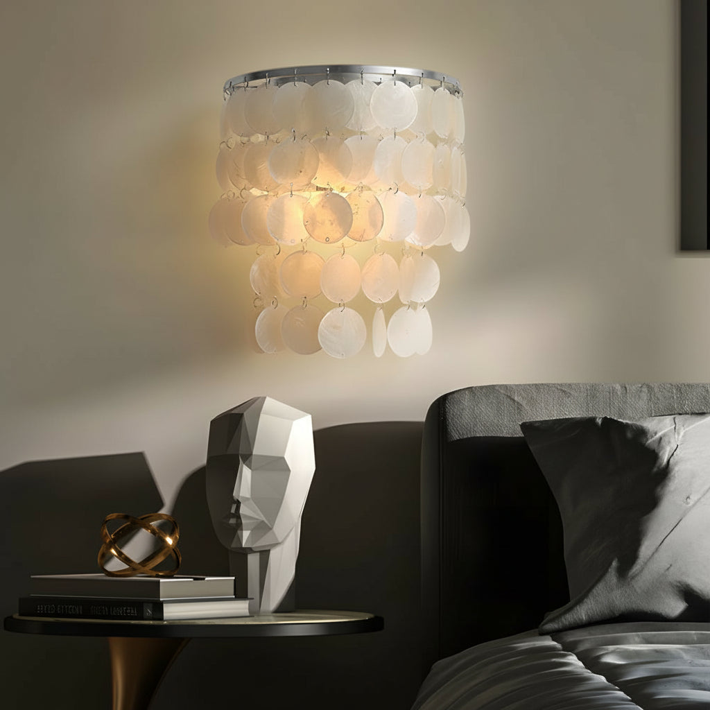 Oceanic Shell LED Gold Wall Light - Cofik