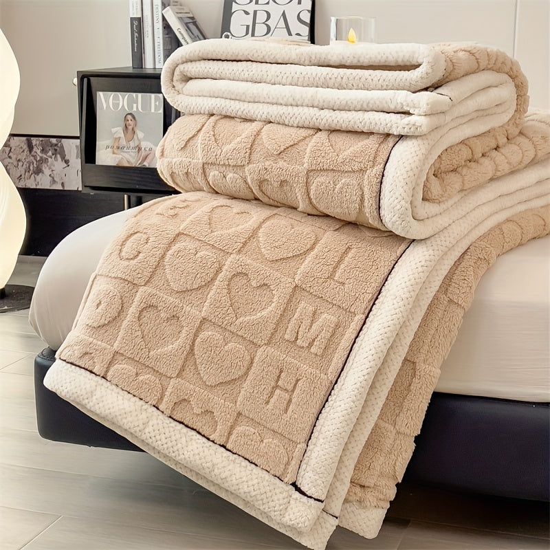 Soft Plush Fleece Throw Blanket for Cozy Nights