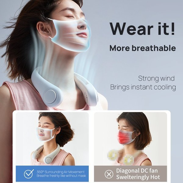 Compact Personal Neck Cooling Fan - Cofik