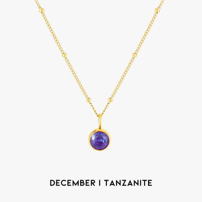 Gemstone Personalized Chain Necklace