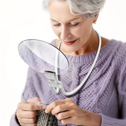 Easy View Magnifying Glass Necklace