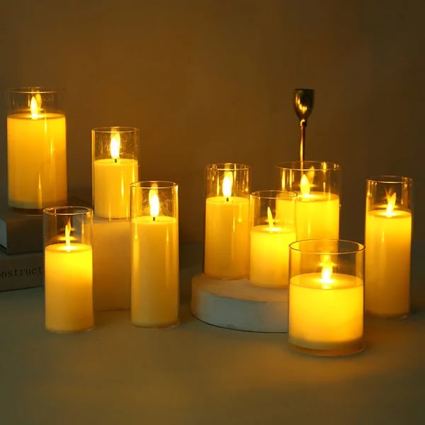 Colorful LED Sparkle Lamp with Base - Cofik