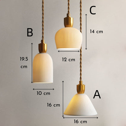 Vintage Style Metal Pendant Light