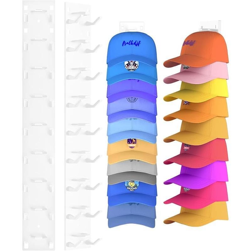 Space Saving Wall Hat Rack
