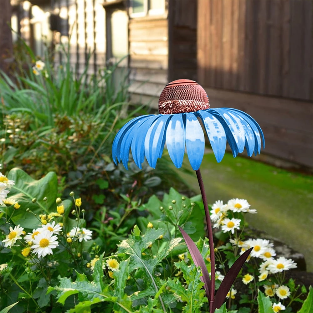 Decorative Iron Bird Feeder Garden Stake