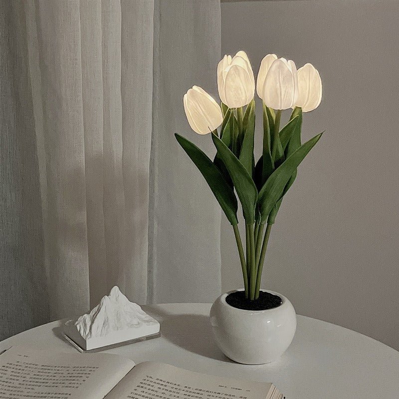 Stylish Tulip Desk LED Lamp