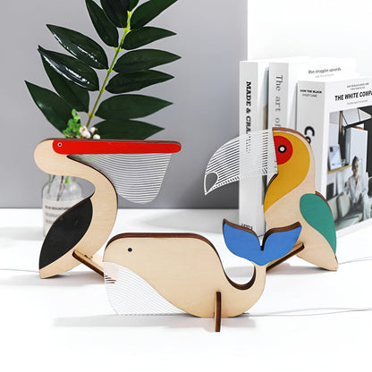 Fun Woodland Kids Table Lamp