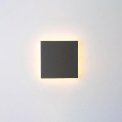 Outdoor Weatherproof LED Wall Lamps in Flat Styles