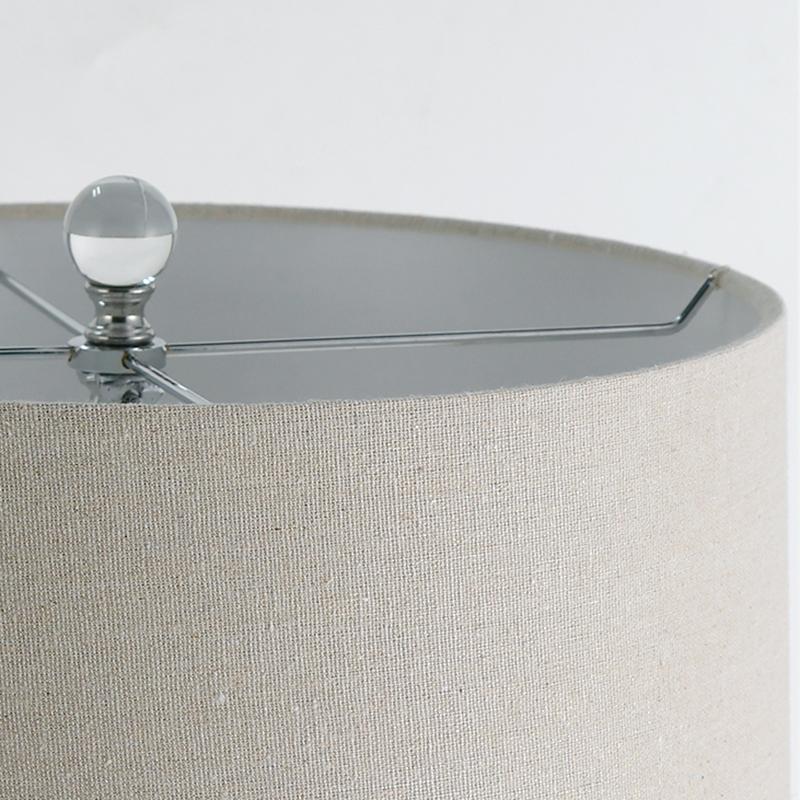 Clear Glass Ball Crystal Table Lamp