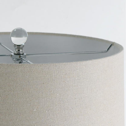 Clear Glass Ball Crystal Table Lamp