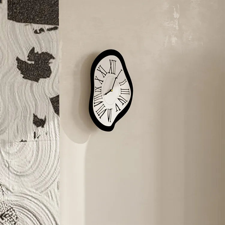 Unique Black Wall Clock: Modern & Chic Design