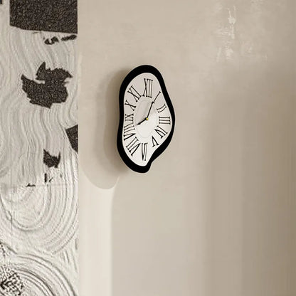 Unique Black Wall Clock: Modern & Chic Design