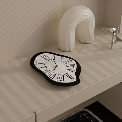 Unique Black Wall Clock: Modern & Chic Design