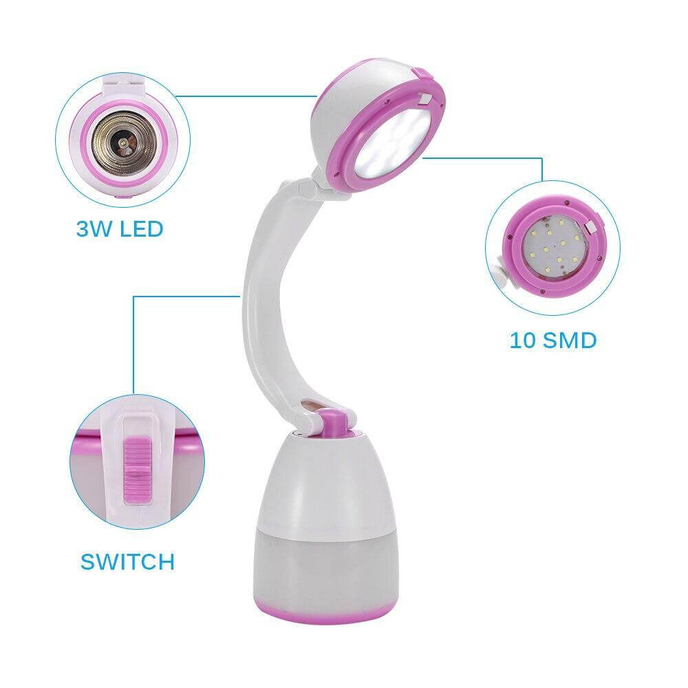 Compact Outdoor Rechargeable LED Camp Lamp