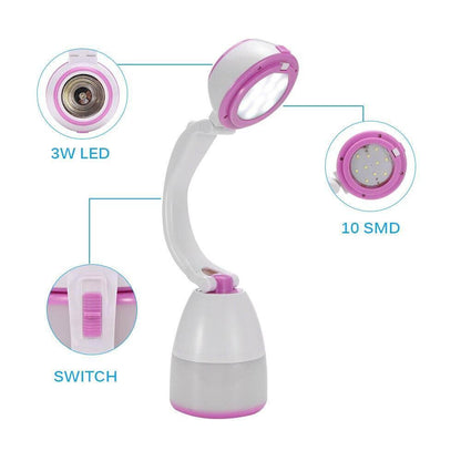 Compact Outdoor Rechargeable LED Camp Lamp