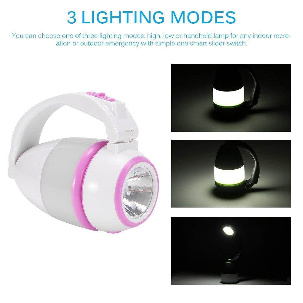 Compact Outdoor Rechargeable LED Camp Lamp