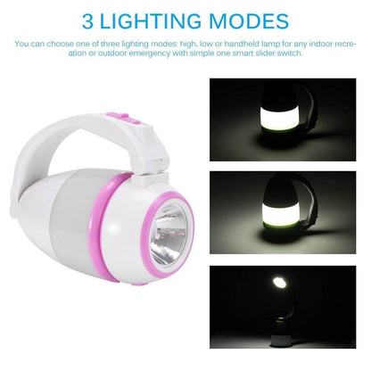 Compact Outdoor Rechargeable LED Camp Lamp